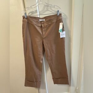 Stitch Fix - Lila Ryan Classic Tan Trousers
High Rise Cropped Cuffed Bootcut